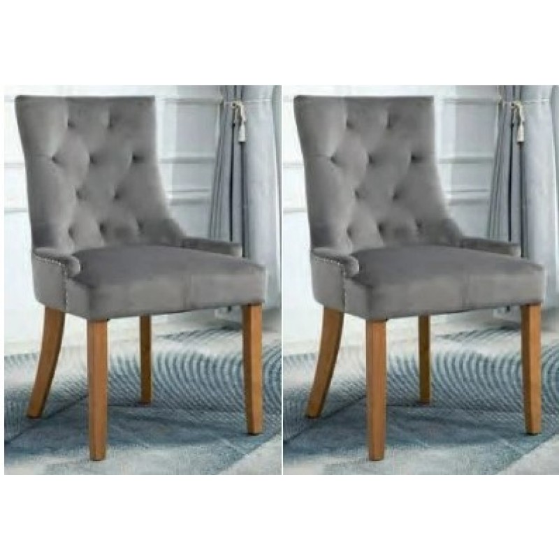 AM Lauren D Chair Grey